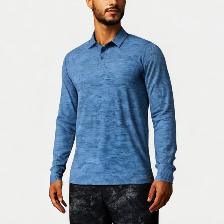 Men's Sun Protection Quick Dry Polo Shirt