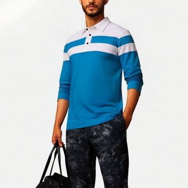 Men's Casual Cotton Polo Shirt 