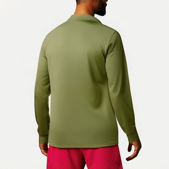 Men's Casual Solid Color Polo Shirt