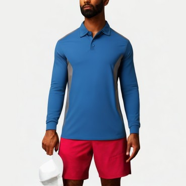 High-Performance Quick-Drying Men's Polo Shirt