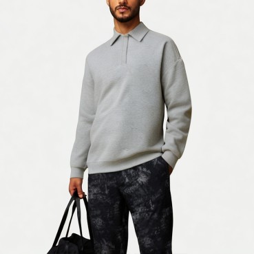 Grey Men's Polo Shirt