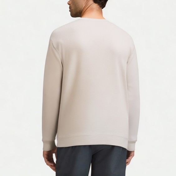 Men's Solid Color Round Neck Sweatshirt