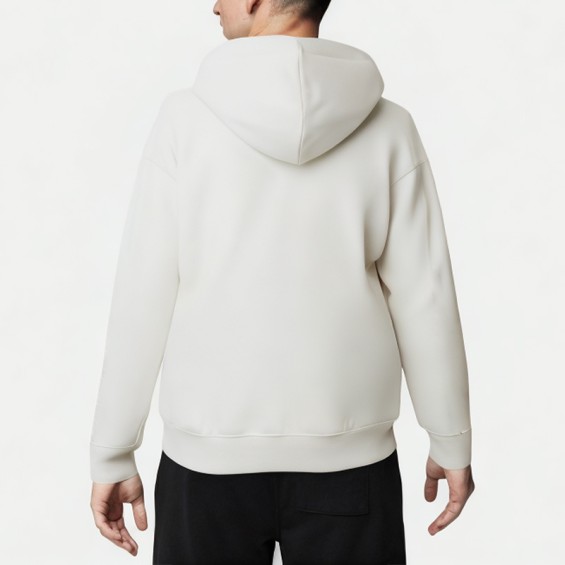 Men's Solid Color Everyday Hooded Sweatshirt