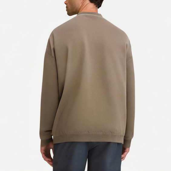 Simple Men's Round Neck Sweatshirt