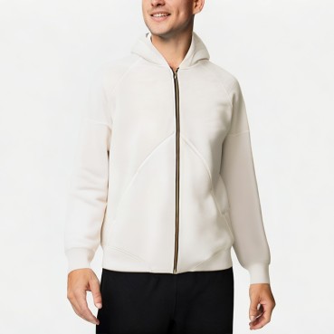 Men's Hooded Cardigan Sweatshirt