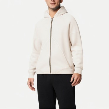 Men's Hooded Cardigan Sweatshirt