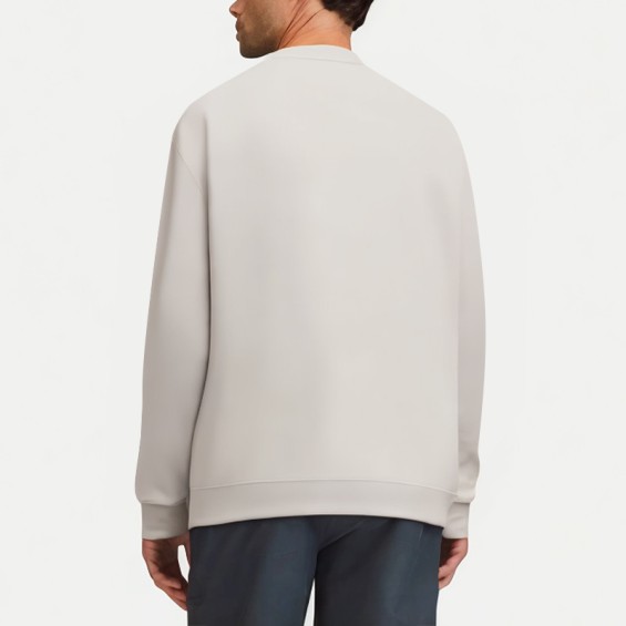 Men's Simple And Generous Loose Round Neck Sweatshirt