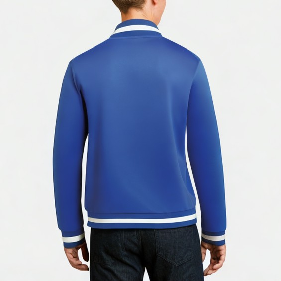 Men's Double-Sided Knit Full Zip Jacket