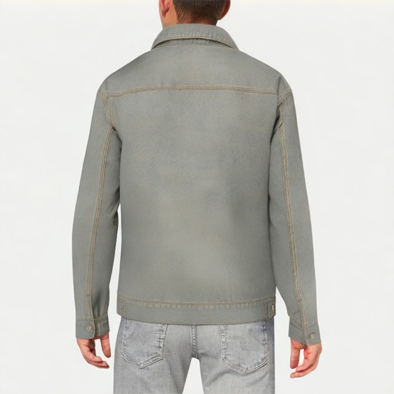 Men's Washed Denim Jacket