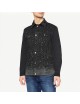 Men's Rhinestone Decorated Denim Jacket