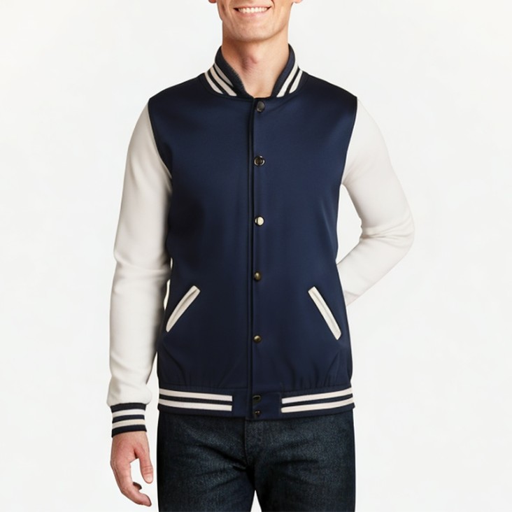 Men's Blended Baseball Jacket