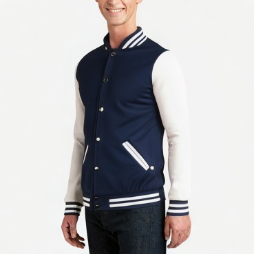 Men's Blended Baseball Jacket