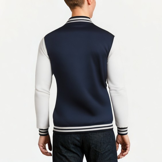 Men's Blended Baseball Jacket