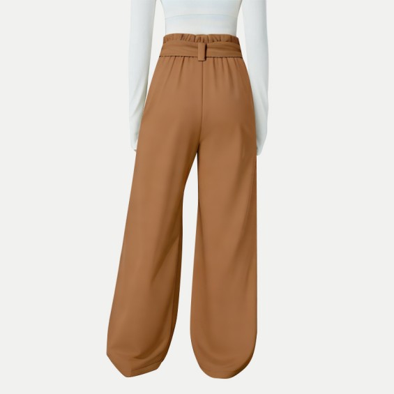 Women's High-Waist Wide-Leg Pants