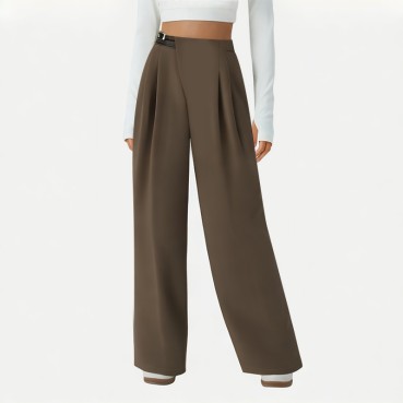 High Quality Women's Suit Wide Leg Pants