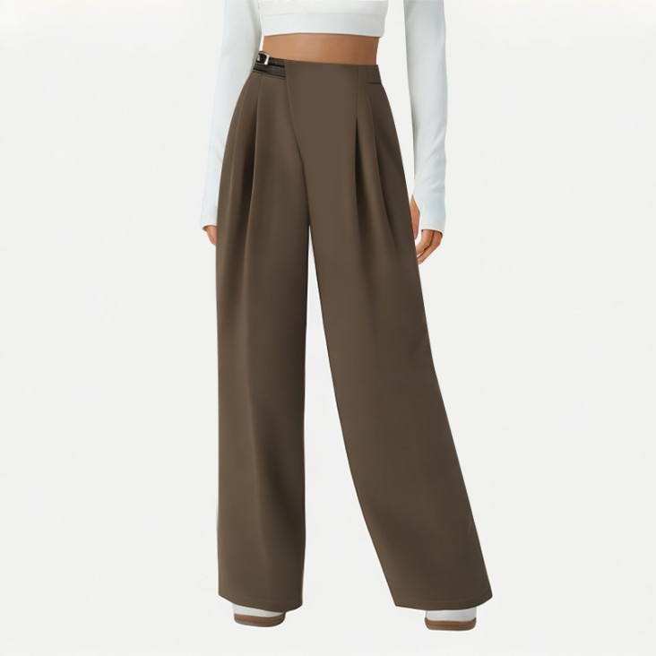 High Quality Women's Suit Wide Leg Pants