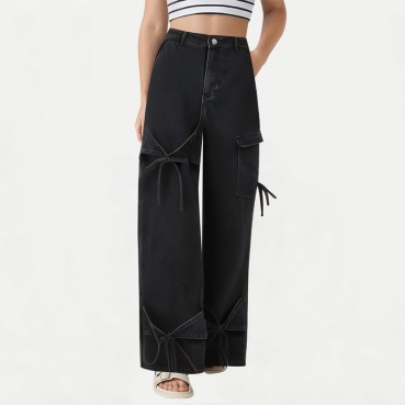 Women's Loose Wide-Leg Jeans