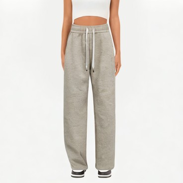 Slimming Wide-Leg Casual Pants