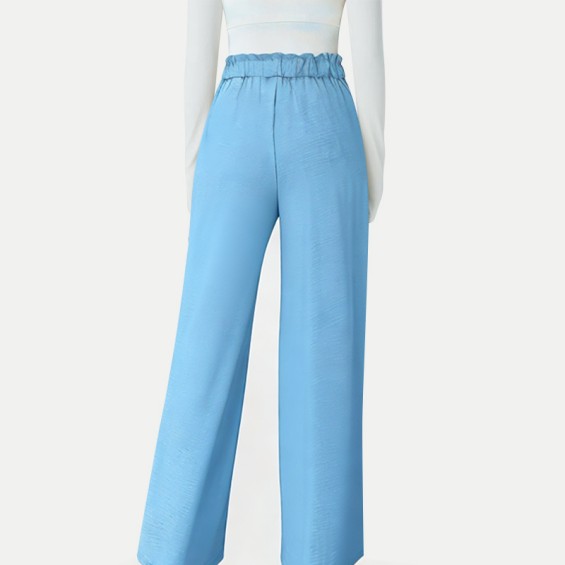 Women's Bow Wide Leg Pants