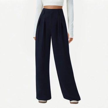 Women's Elegant Flowing Wide Leg Pants
