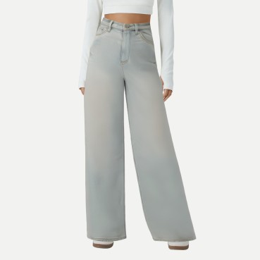 Fashionable breathable eco-friendly satin casual pants