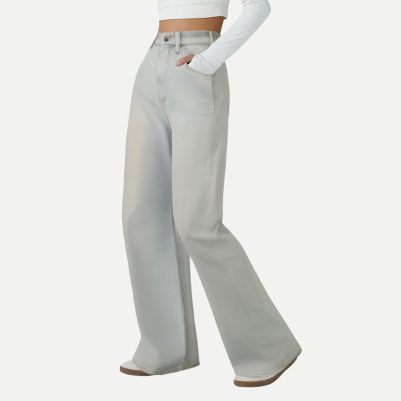 Fashionable breathable eco-friendly satin casual pants