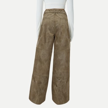 Elegant Fit Washed Breathable Casual Pants