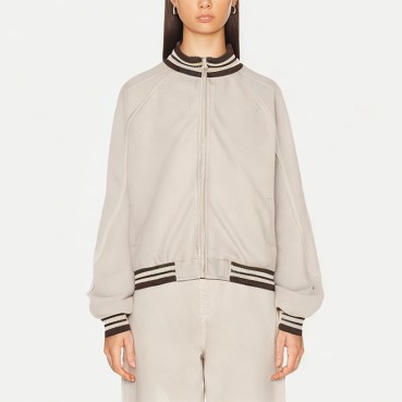 Spring Simple Women's Baseball Jacket