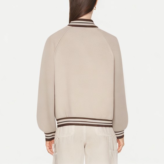 Spring Simple Women's Baseball Jacket
