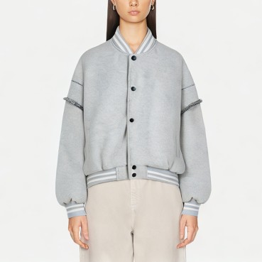 Women's Loose and Versatile Baseball Jacket