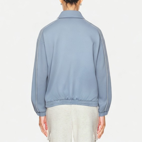 Spring and Autumn Lazy Lapel Baseball Jacket