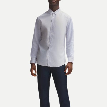 Spring and Autumn Men's Cotton Long Sleeve Shirt