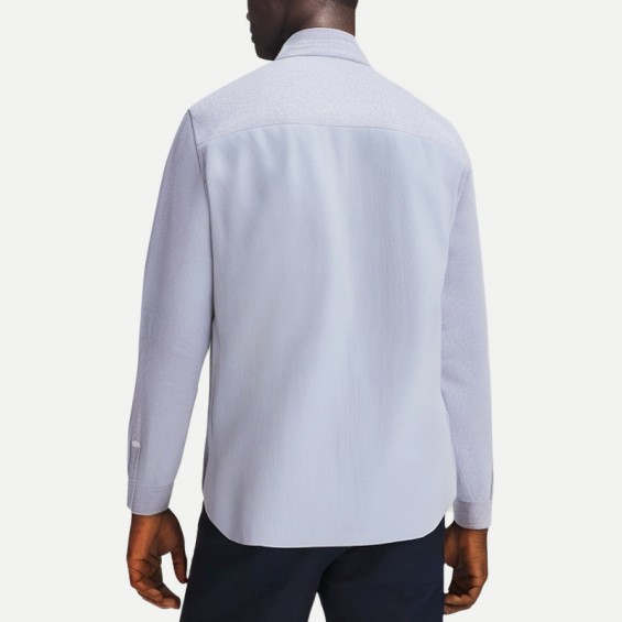 Spring and Autumn Men's Cotton Long Sleeve Shirt