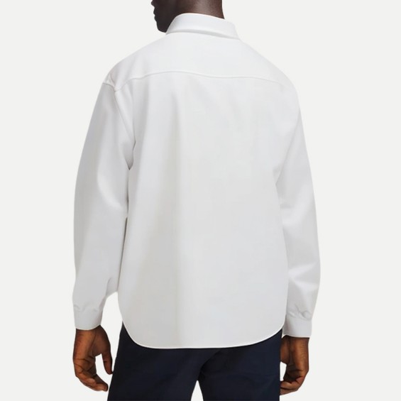 Men's Wrinkle-Resistant And Iron-Free White Shirt