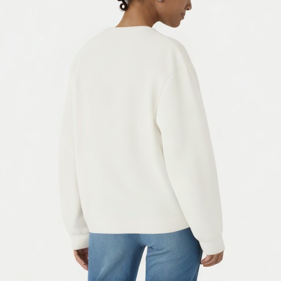 Ladies Lazy Round Neck Sweatshirt
