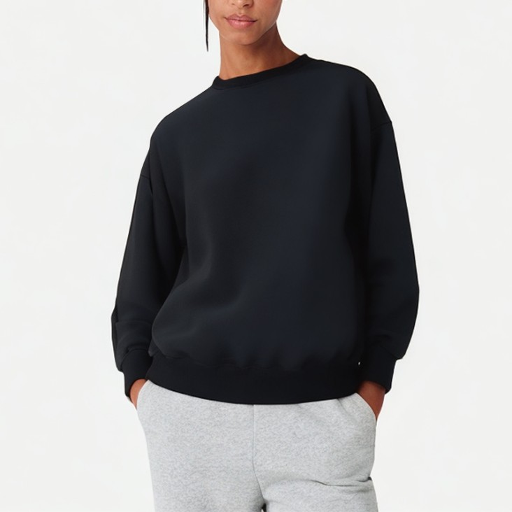 Women's Round Neck Fun Sweatshirt