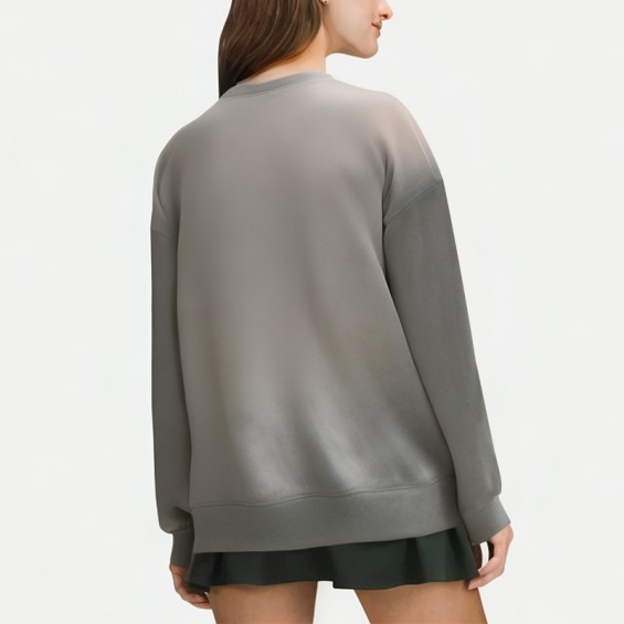 Women's Niche Tie-Dye Pullover Long-Sleeved Sweatshirt