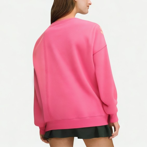 Women's Early Autumn Spliced ​​Round Neck Sweatshirt