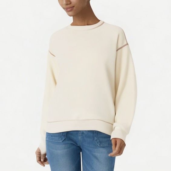 Women's Cartoon Print Plush Sweatshirt